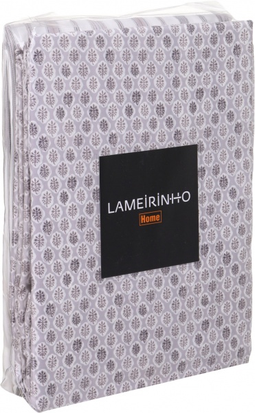 Комплект постільної білизни Douro 2 сірий із принтом Lameirinho 
