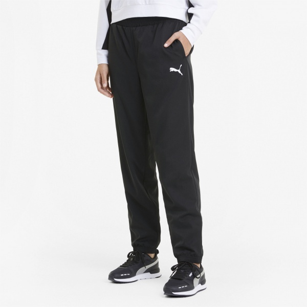 Брюки Puma ACTIVE WOVEN PANTS PUMA BLACK 58686301 р. S черный