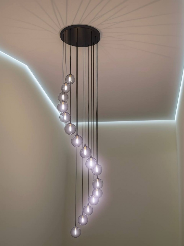 Подвес TK Lighting NILOS 10295 16x/G9 черный