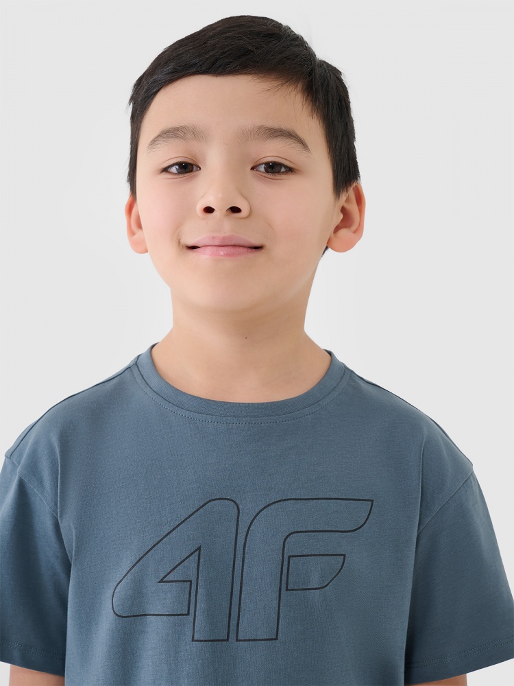 Футболка 4F TSHIRT M2325 4FJWSS25TTSHM2325-46S р.128 зеленый