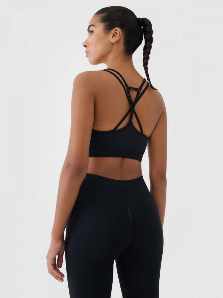 Бра 4F SPORT BRA F211 4FRSS25USBAF211-20S р.XS-S чорний
