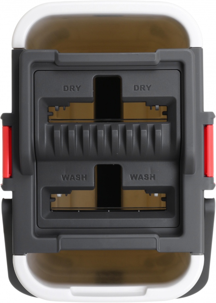 Набор для уборки для пола OBERY SuperClean 2в1 ведро 7,5 л + швабра 130 см 33 см