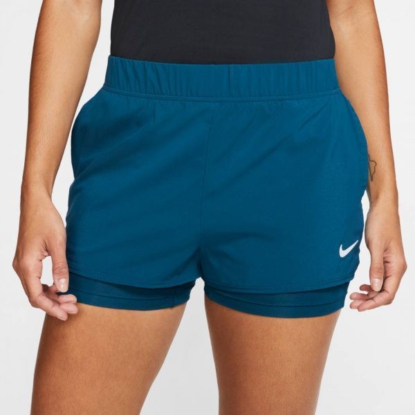 Шорти Nike W NKCT FLEX SHORT 939312-432 р. XS синій