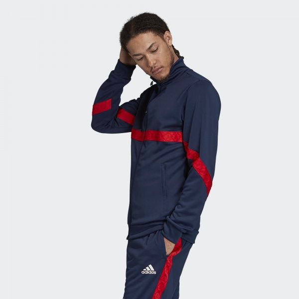 Джемпер Adidas TAN CLUB H JKT FM0883 р. M синій