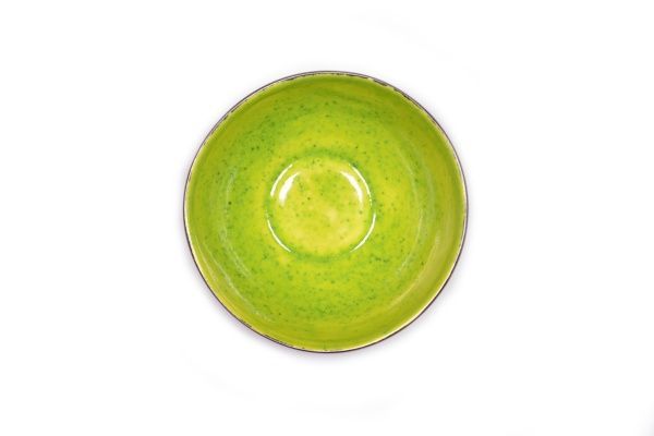 Салатник скошенный 750 мл Лайм Manna Ceramics
