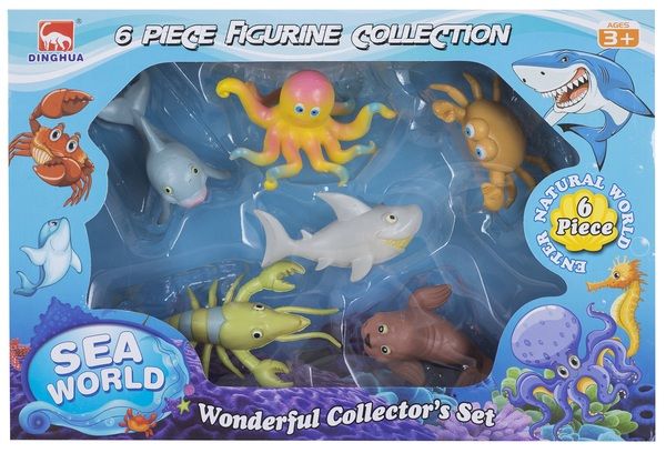 Набір фігурок DINGUA Мешканці океану 