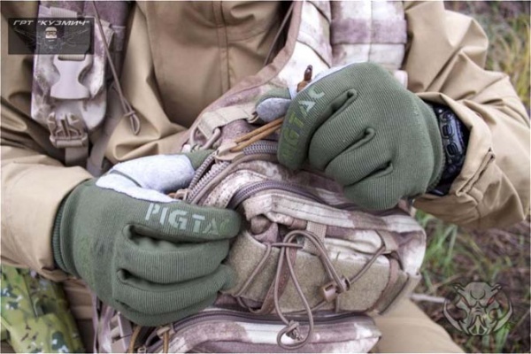 Рукавички P1G-Tac польові демісезонні P1G-Tac MPG (Mount Patrol Gloves) [1270] Olive Drab L L