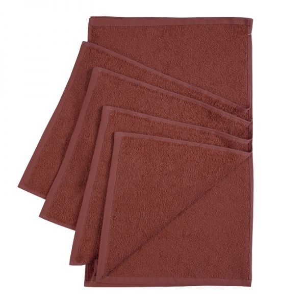 Салфетка махровая 30x30 см коричневый Ярослав 