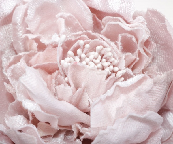 Квітка декоративна піон зі стрічками 8 см