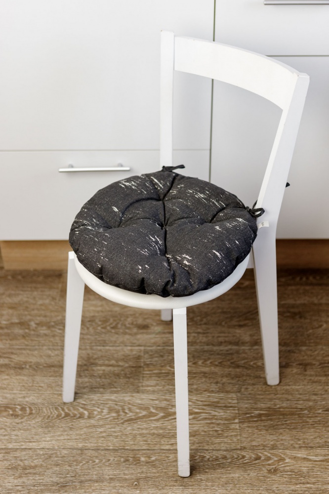 Подушка на стул CUCINA 40 см черная La Nuit