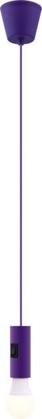 Шнур для светильника Globo Skyline 1x40 Вт E27 фиолетовый 15141 