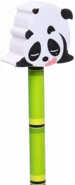 Карандаш чернографитный с ластиком Панда