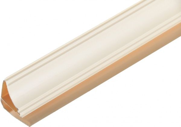 Профиль-плинтус ПВХ 3м светло-коричневый