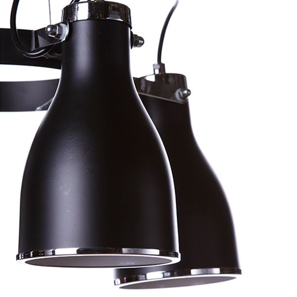 Люстра Luminex Bjorn 7517 чорна