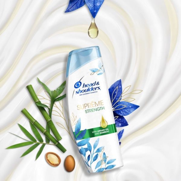 Шампунь Head & Shoulders Supreme Укрепление с аргановым маслом и экстрактом бамбука 270 мл