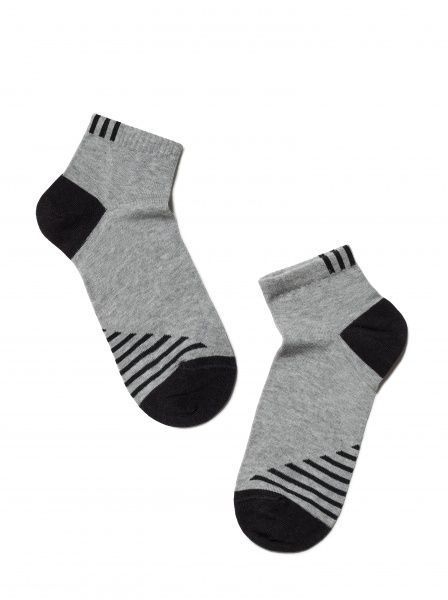 Носки детскиедля девочекдля мальчиков Conte-Kids Active (короткие) 13С-34СП 509 р.24 серый 