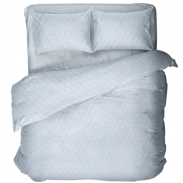 Комплект постельного белья 2,0 Flax серый UP! (Underprice) 