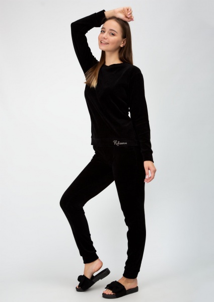 Костюм домашній жіночий Roksana 675/50305 р. S чорний 