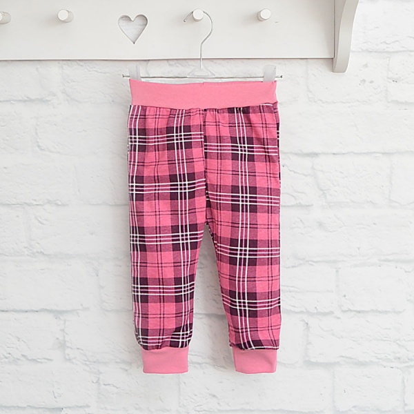 Штанишки Blanka Клетка р.86 розовый 110214 