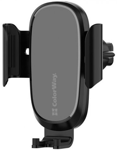 Беспроводное зарядное устройство ColorWay Air Vent Car Wireless Charger 15W (CW-CHAW038Q-BK)
