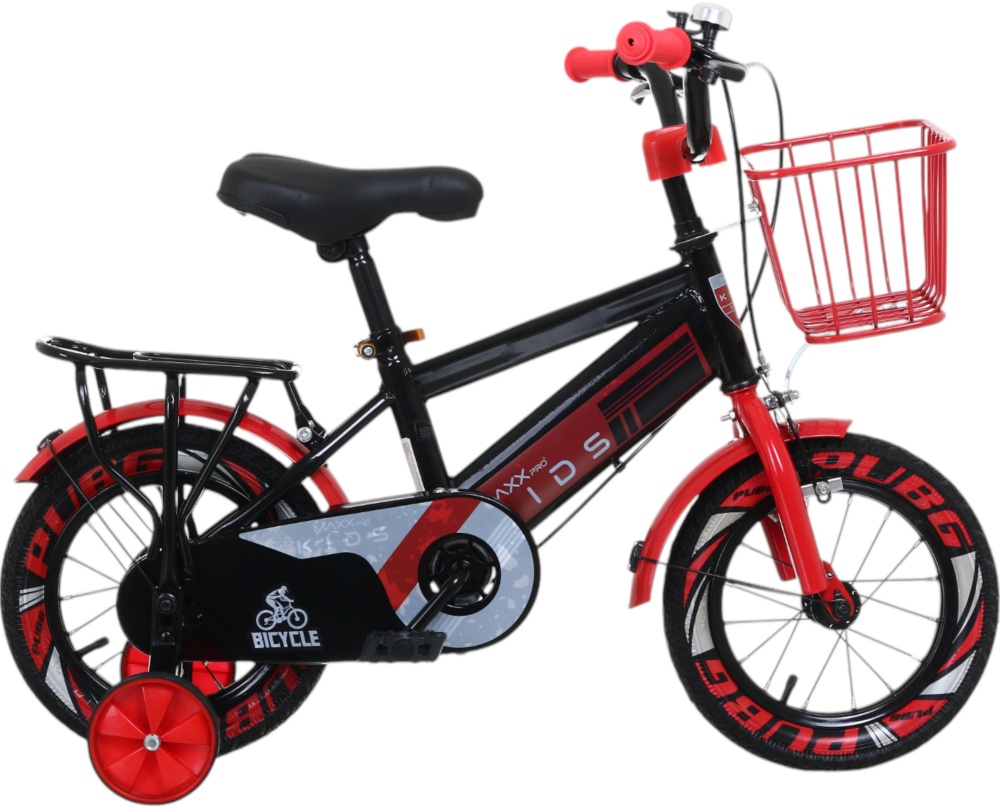Велосипед детский MaxxPro kids 12' KQ-14 черно-красный