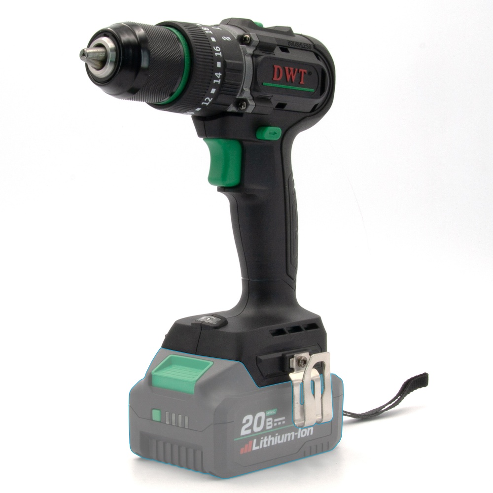 Шуруповерт ударный аккумуляторный DWT ASBP-20 DNG ASBP-20 DNG