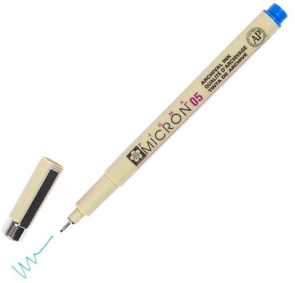 Линер PIGMA Micron Sakura (0.5) 0,45 мм синий 