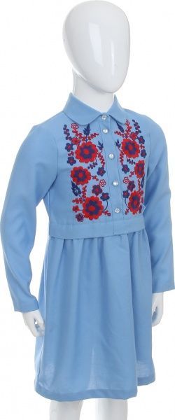 Платье Эдельвика 134 синий 168-19/00 