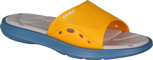 Шльопанці Coqui Melker 6194-100-5111 р. 44 синій із помаранчевим