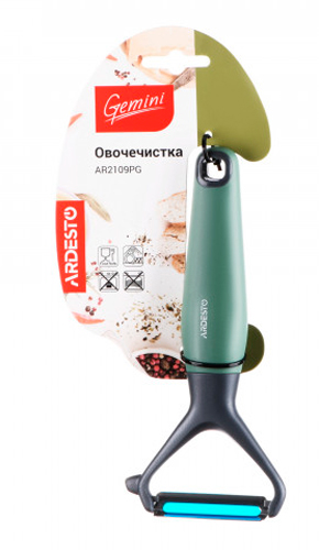 Овощечистка Ardesto Gemini Green 16 см (AR2109PG)