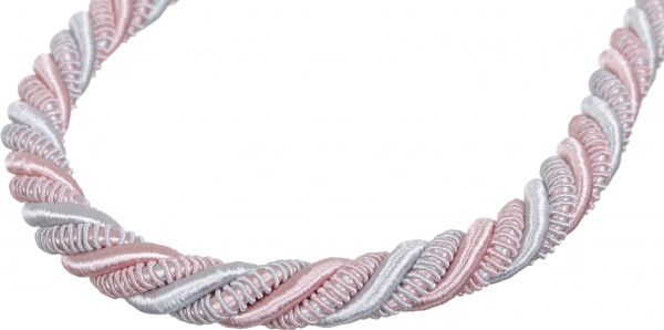 Підхват для штор 2017-38-K-122 рожевий/сірий Majestic