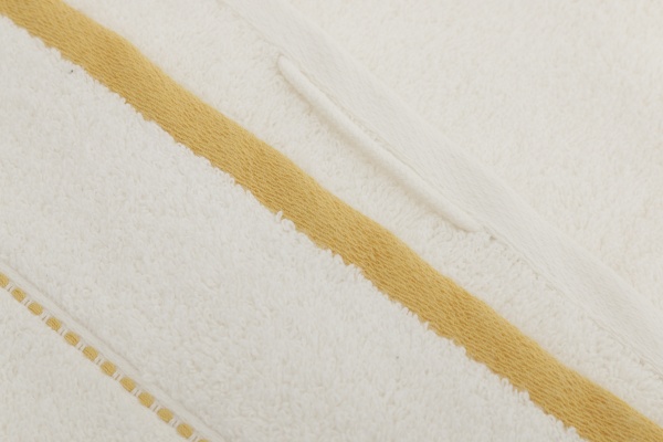 Рушник махровий Aya Tabby 70x140 см білий La Nuit 