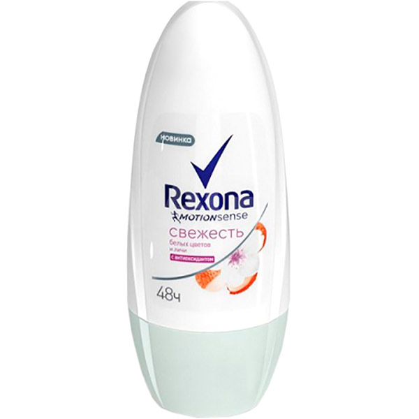 Антиперспірант для жінок Rexona Білі квіти та лічі 50 мл