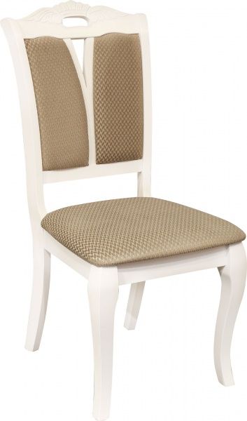 Стул обеденный Верона белый/мокко