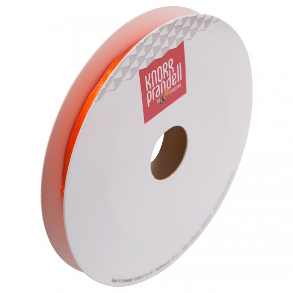 Стрічка декоративна Knorr Prandell ribbon orange 0,6 см 10 м апельсиновий 