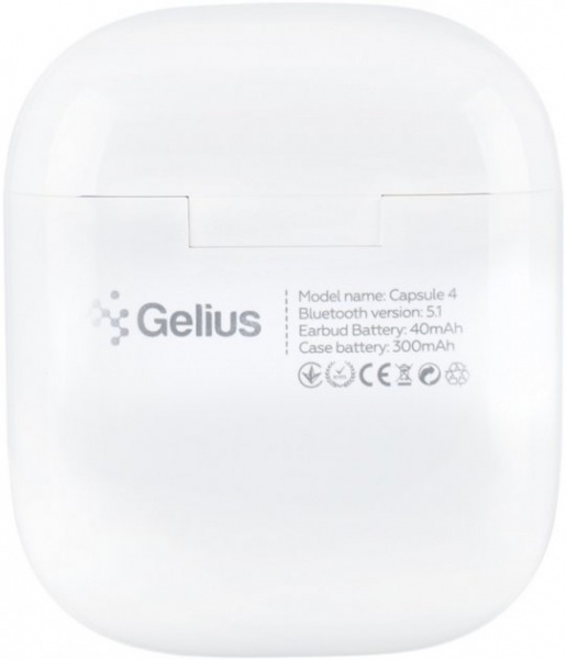 Навушники бездротові Gelius Pro Capsule 4 GP-TWS-004i white 