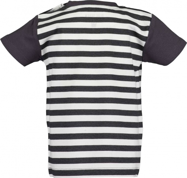 Футболка для мальчиков Blue Seven р.86 черный с белым 928126 X_991_р.86 