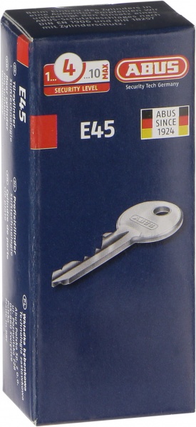 Цилиндр Abus E45 30x35 ключ-ключ 65 мм латунь 2240631729019