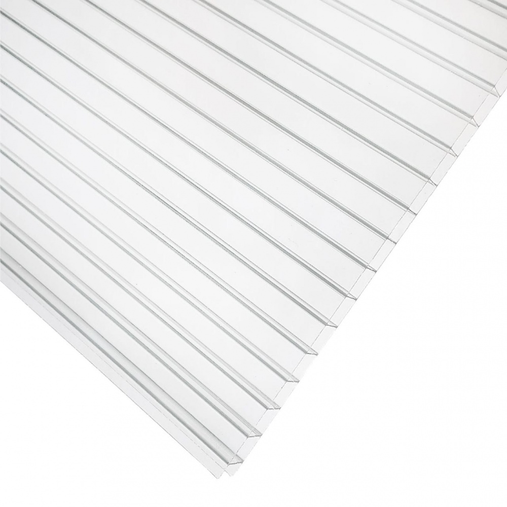 Полікарбонат стільниковий RAPLAST 10 мм 3000x1050 мм прозорий