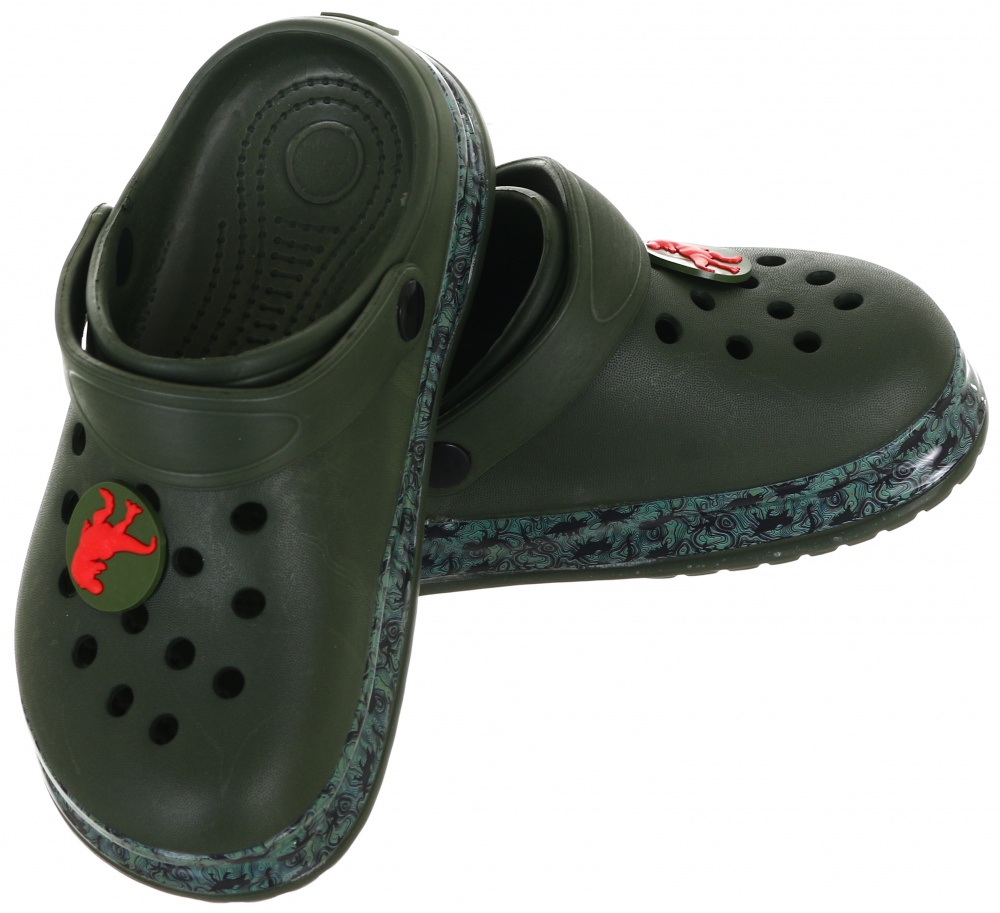 Сабо унисекс Shantou Динозавр р.31 хаки (B009)