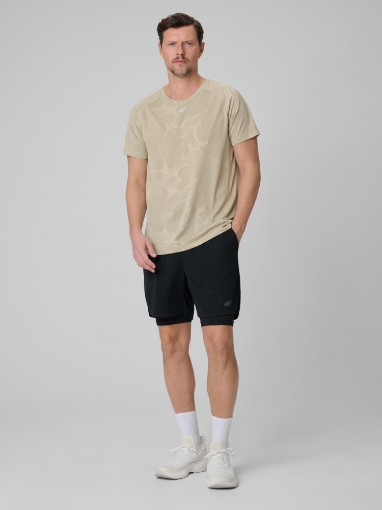 Футболка 4F 4FWSS26TFTSM1777-83S р.XL бежевый