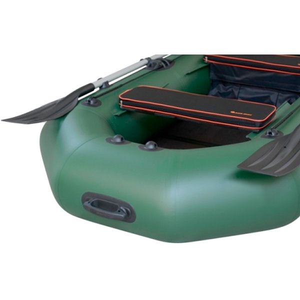 Човен надувний К-220 без пайола зелений