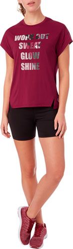 Футболка Energetics Georgia wms 407270-289050 36 бордовий