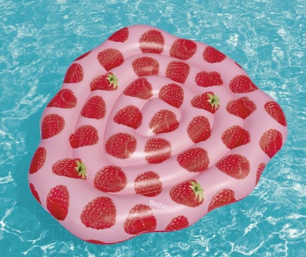 Матрас надувной Bestway с запахом малины 165х151 см разноцветный