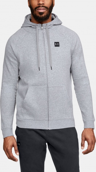 Джемпер Under Armour RIVAL FLEECE FZ HOODY 1320737-036 р. XL серый