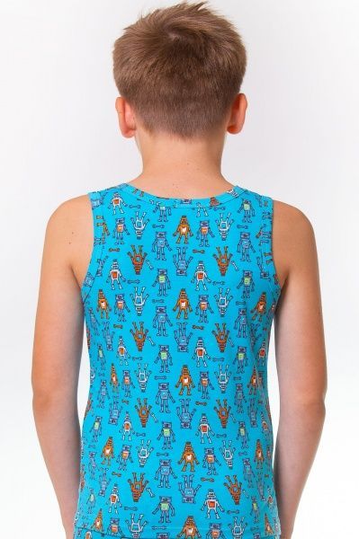 Майка для мальчиков KOSTA 0042-4 р.122 синий 