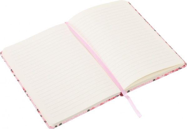 Блокнот Первые цветы 21x14,5 см розовый