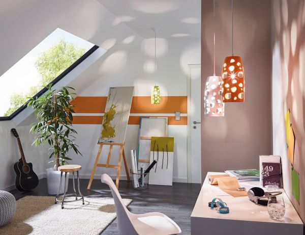 Подвес Eglo Manzana 1x60 Вт E27 зеленый 31638 