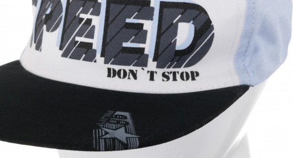 Кепка для мальчиков Pampona 21 L 22 р.52 светлый джинс 