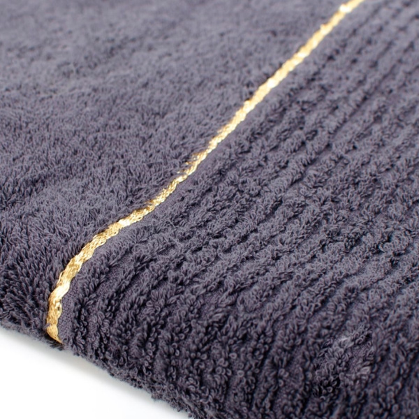 Рушник махровий La Nuit GOLD 50x90 см графіт